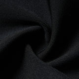 alexandra bodycon bandage mini dress in black