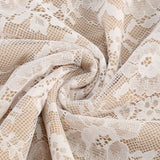 Lace jacquard fishbone bodycon mini dress in white