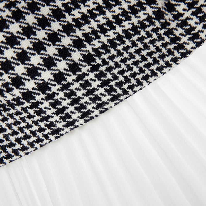 Houndstooth Mini Dress