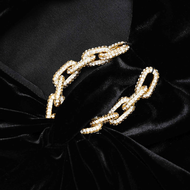 joa Black Velvet Embellished Maxi Dress