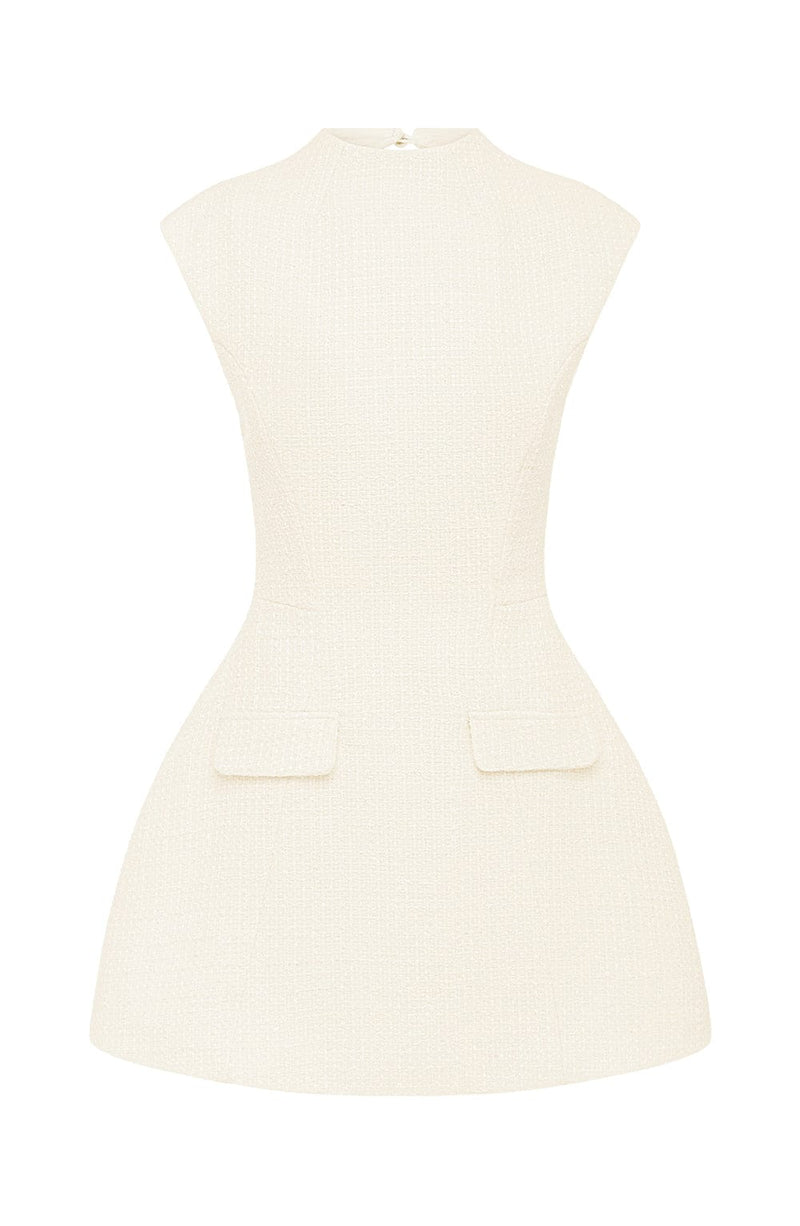 Blake Mini Dress - ivory