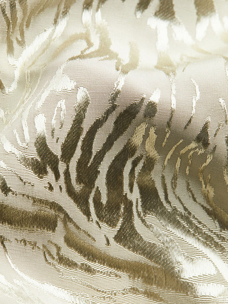 Jacquard-Weave One-Shoulder Dress