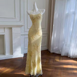 Nefertiti Maxi Dress - Lemon