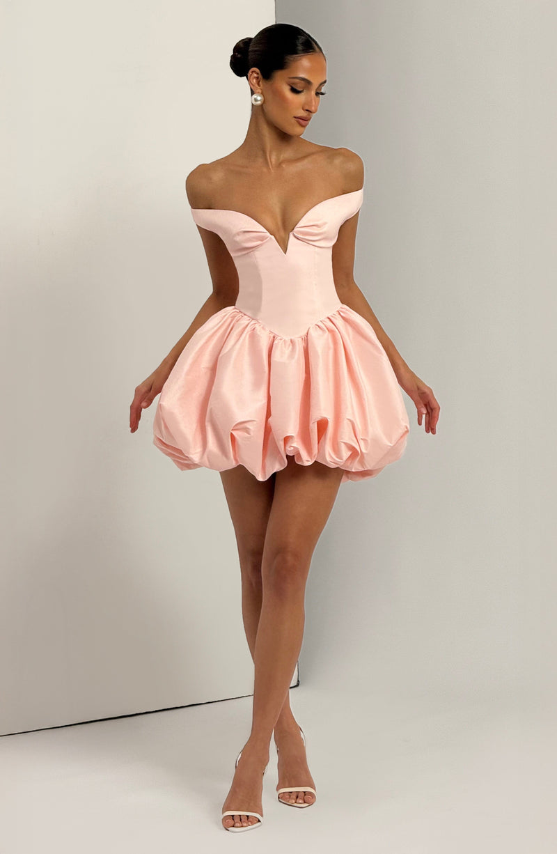 Eileen Mini Dress - Blush