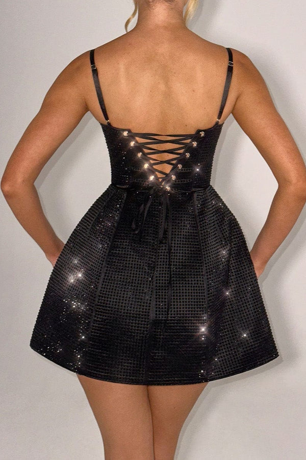 Emma Mini Dress - Black
