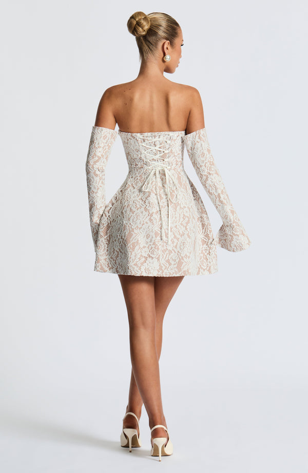 Salone Mini Dress - Ivory