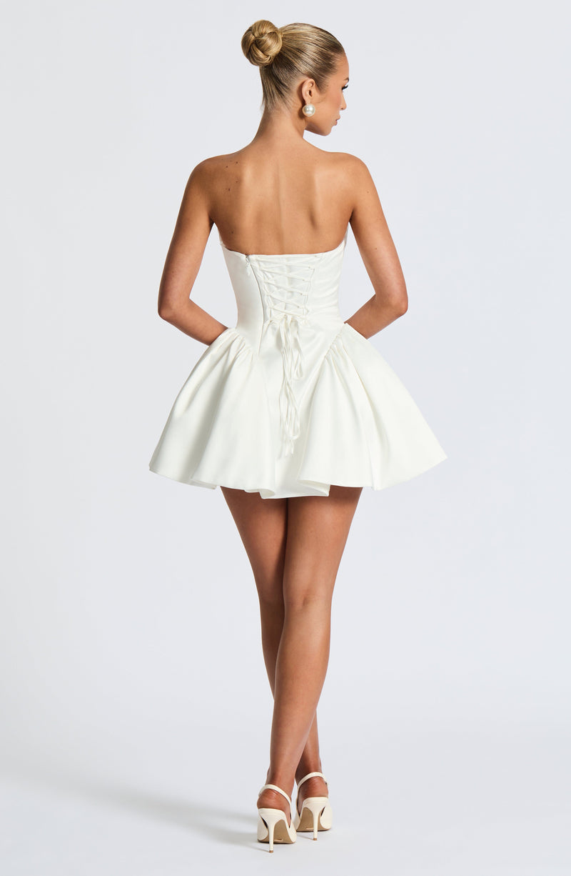 Trinity Mini Dress - Ivory