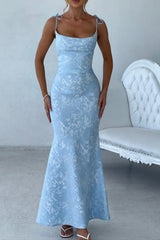 Whitney Maxi Dress - Blue