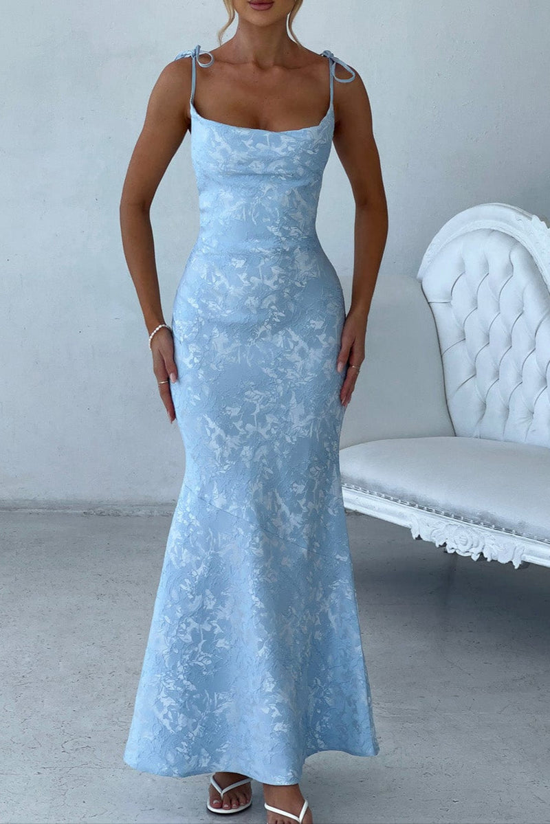 Whitney Maxi Dress - Blue