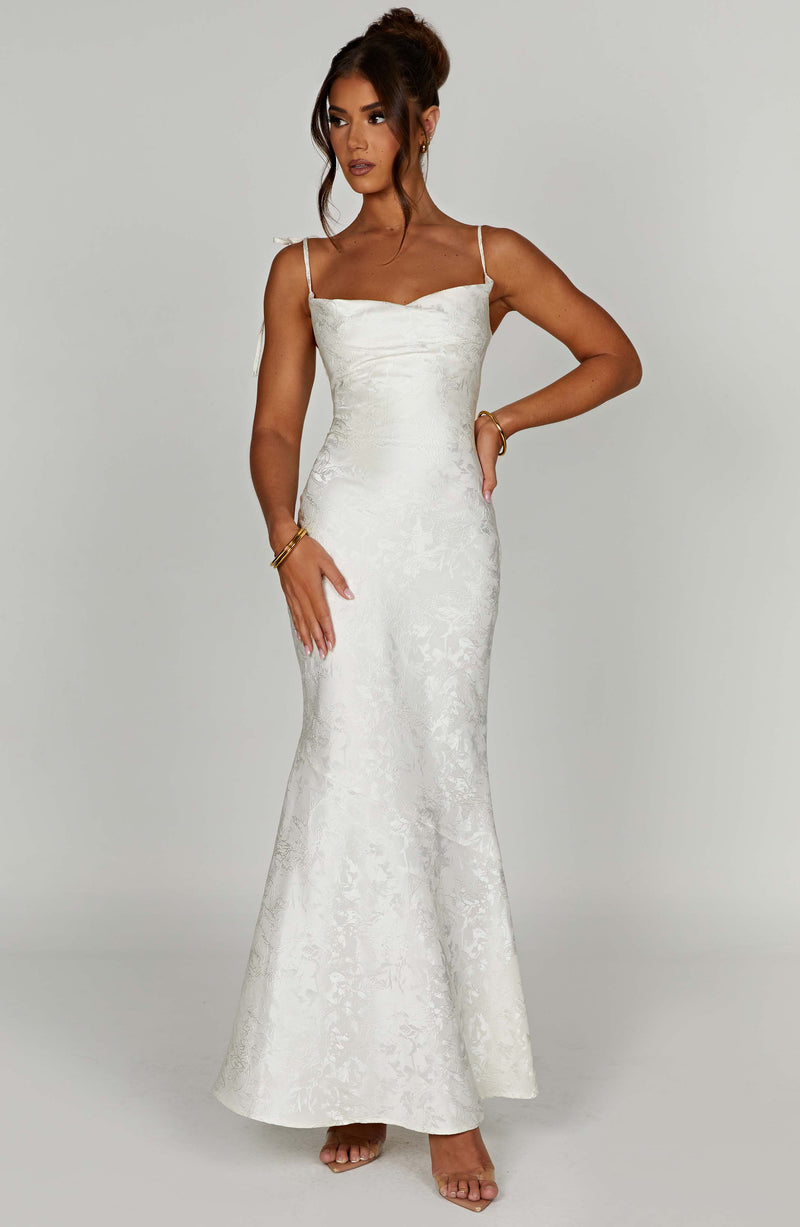 Whitney Maxi Dress - Ivory