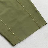 BODYCON MINI DRESS IN ARMYGREEN styleofcb 