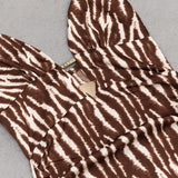 BANDAGE SPLIT MAXI STRIPE DRESS DRESS styleofcb 