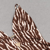 BANDAGE SPLIT MAXI STRIPE DRESS DRESS styleofcb 