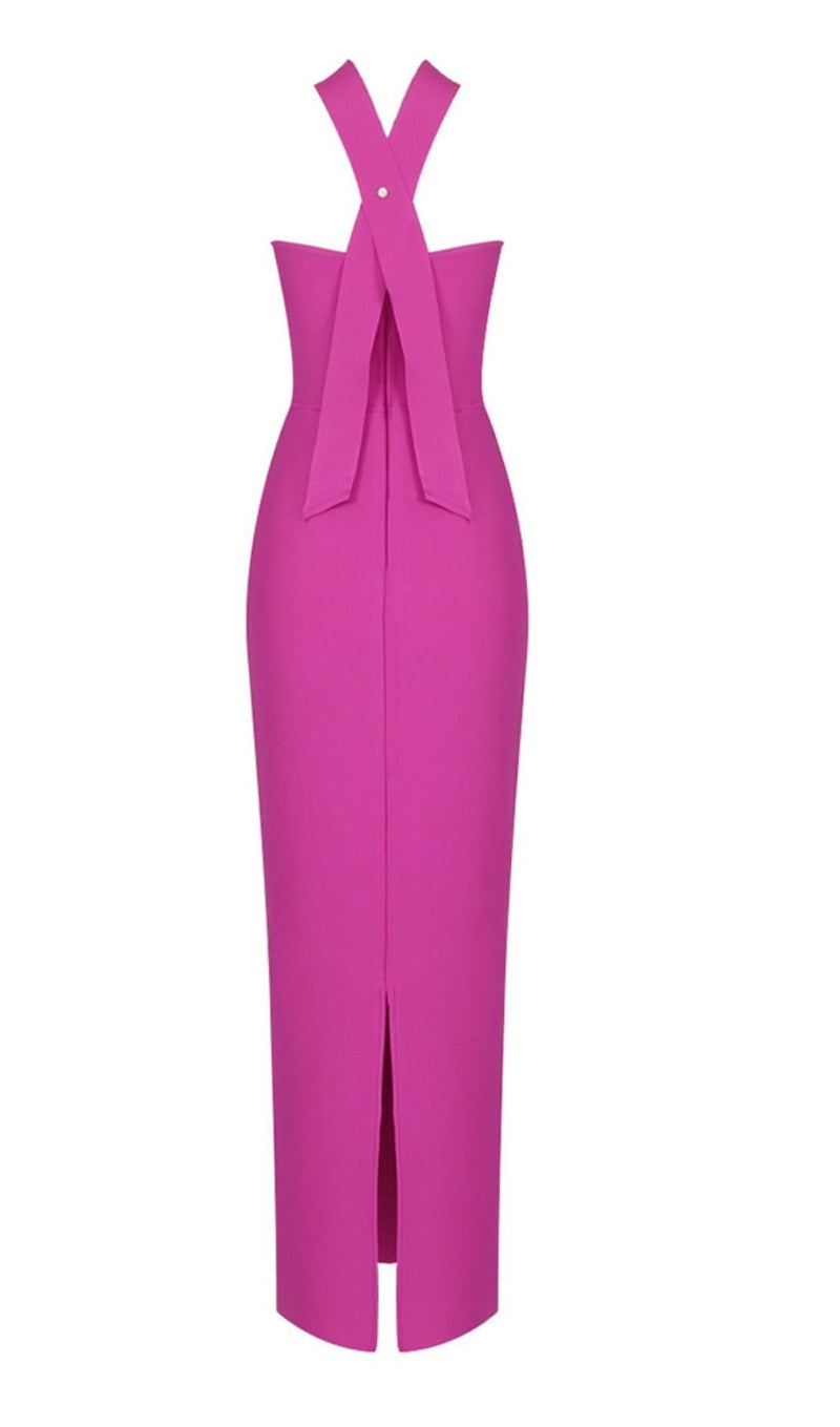 STRAPLESS MAXI DRESS IN BLACK Dresses styleofcb 
