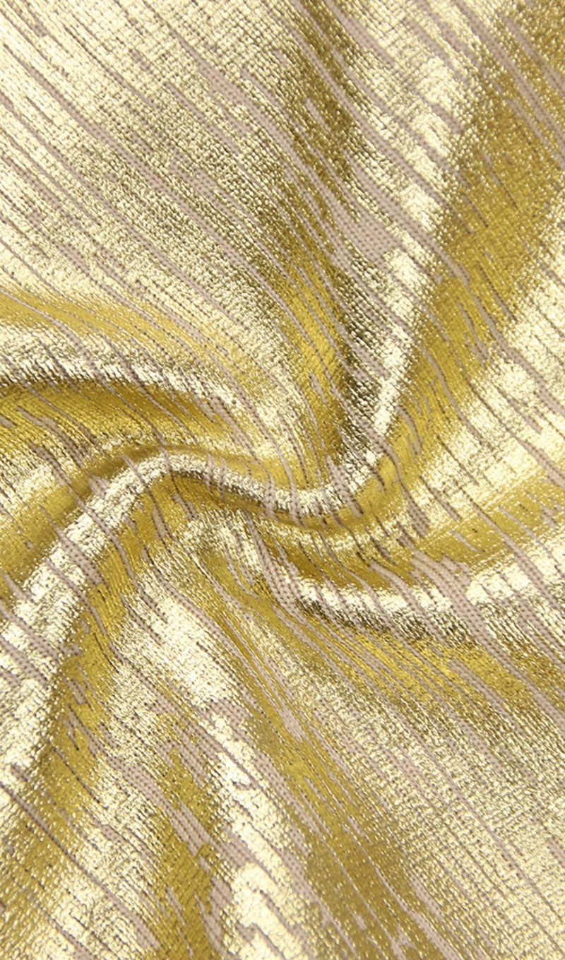 FRENCH CHAMPAGNE GOLD DRESS styleofcb 