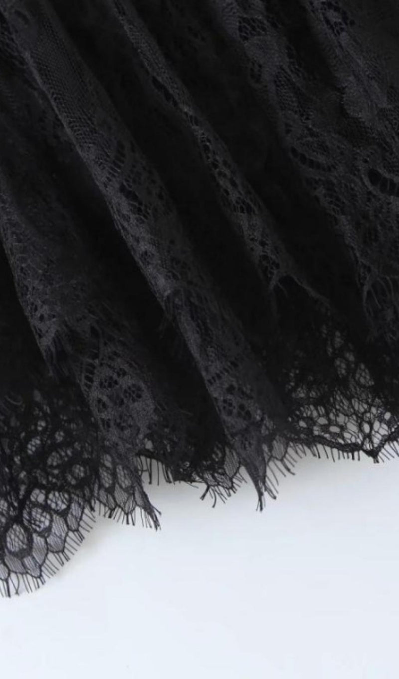 SLEEVELESS LACE MINI DRESS styleofcb 