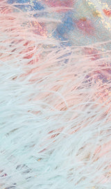 Feather Sequin Mini Dress styleofcb 