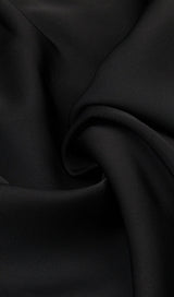 STRAPLESS CORSET MIDI DRESS IN BLACK styleofcb 