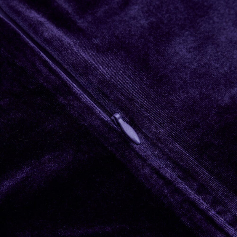 VELVET PERSPECTIVE TULLE STITCHING BAG HIP DRESS IN PURPLE styleofcb 