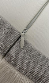 FRINGED BODYCON BACKLESS MINI DRESS Dresses styleofcb 