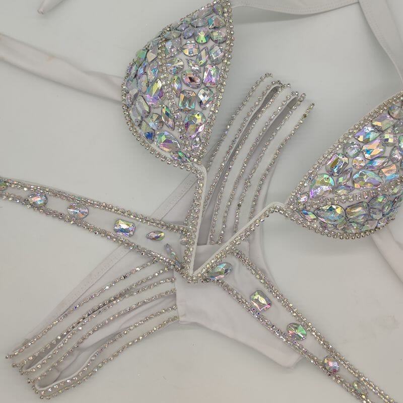 SLIVER V SHAPE DIAMOND BIKINI Swimwear Oh CICI 