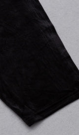 OFF SHOULDER PLEATED DRESS IN BLACK DREESES styleofcb 
