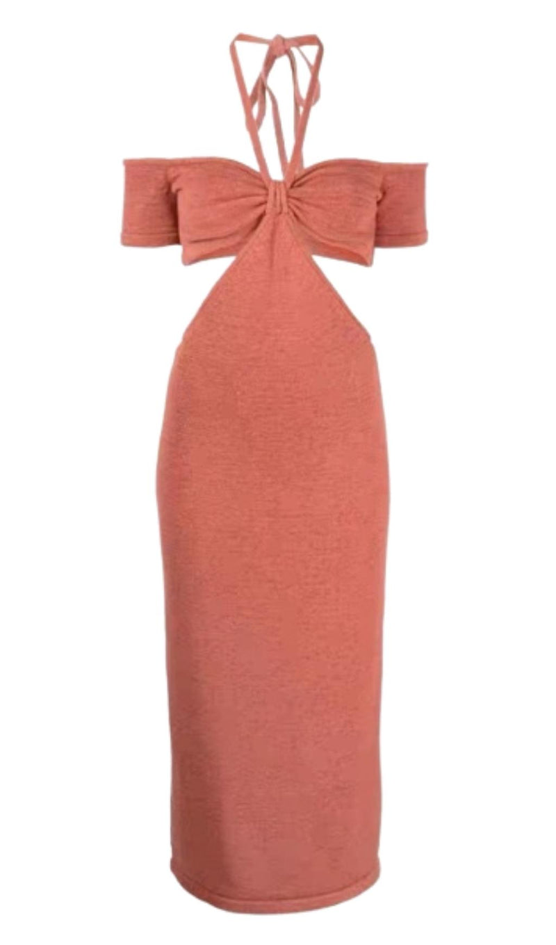 HALTER CUT OUT MIDI DRESS Dresses styleofcb 