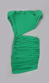 CUT OUT RUCHED MINI DRESS Dresses styleofcb 