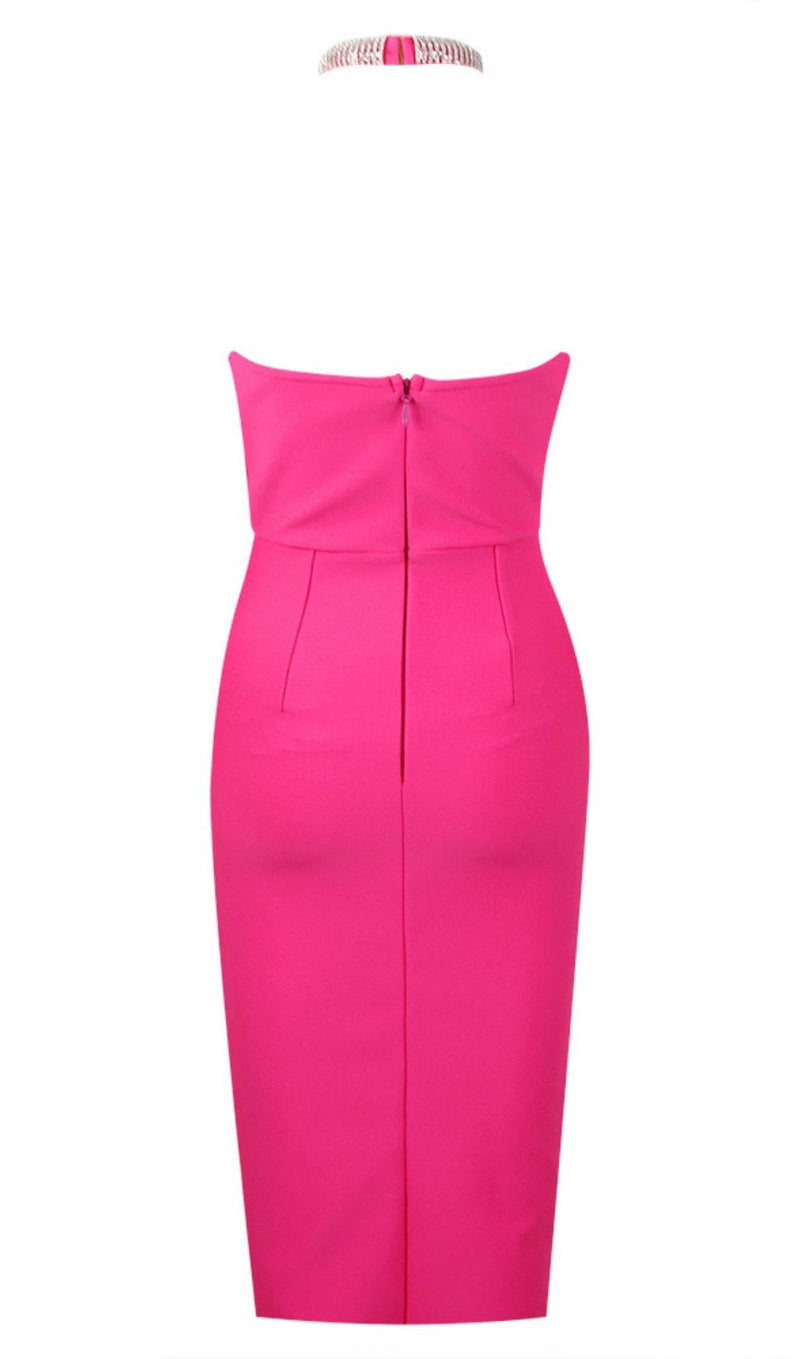 HALTER CUT OUT MIDI DRESS Dresses styleofcb 