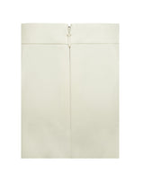 CREAM WHITE BLAZER SUIT WITH FEATHER TRIM Bottoms styleofcb 