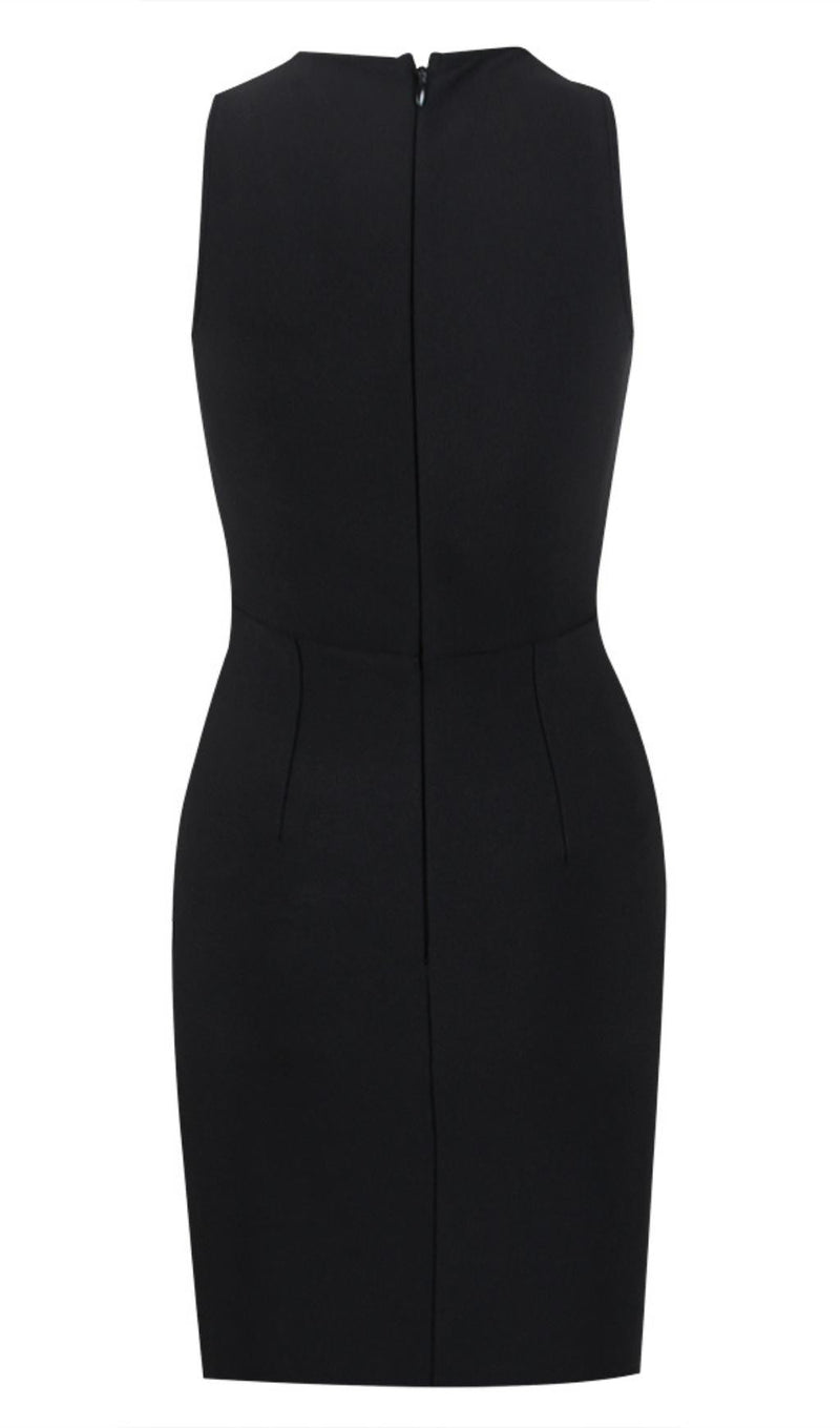 CUT OUT CRYSTAL MINI DRESS Dresses styleofcb 