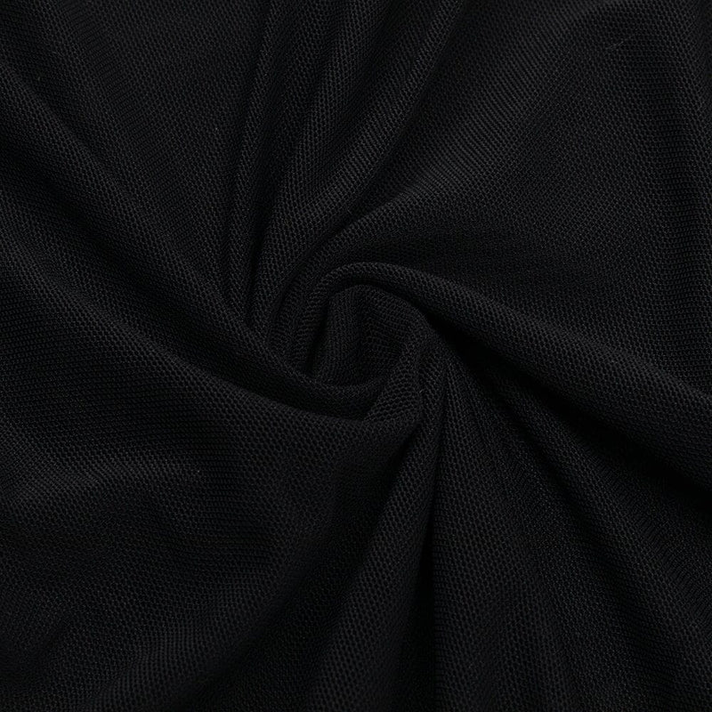 LACE BANDEAU RUCHED DRESS IN BLACK DRESS styleofcb 