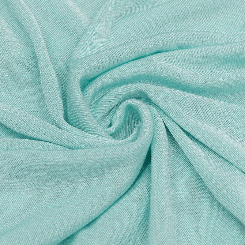 STRAPY WAIST-TIGHTENING COREST DRESS IN MINT GREEN-styleofcb