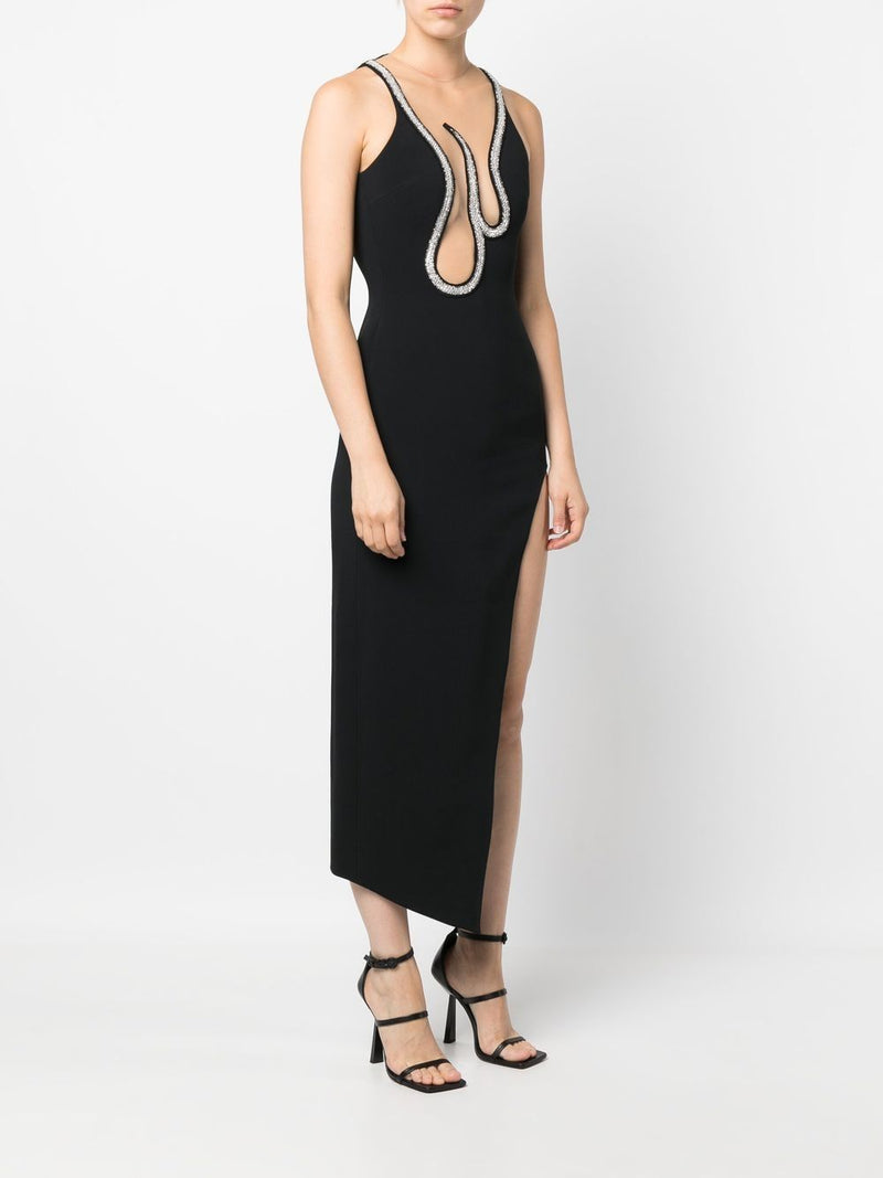 HALTER BANDANGE MIDI DRESS Dresses styleofcb 