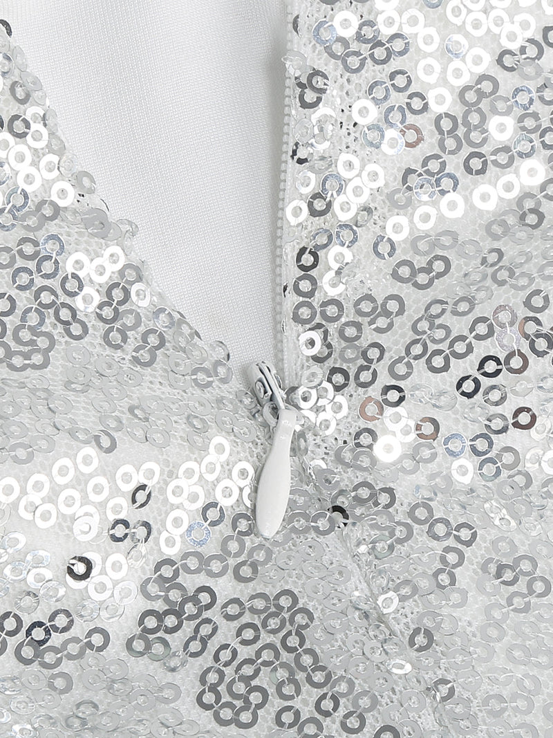 FEATHER SLEEVELESS MINI DRESS IN WHITE Dresses styleofcb 