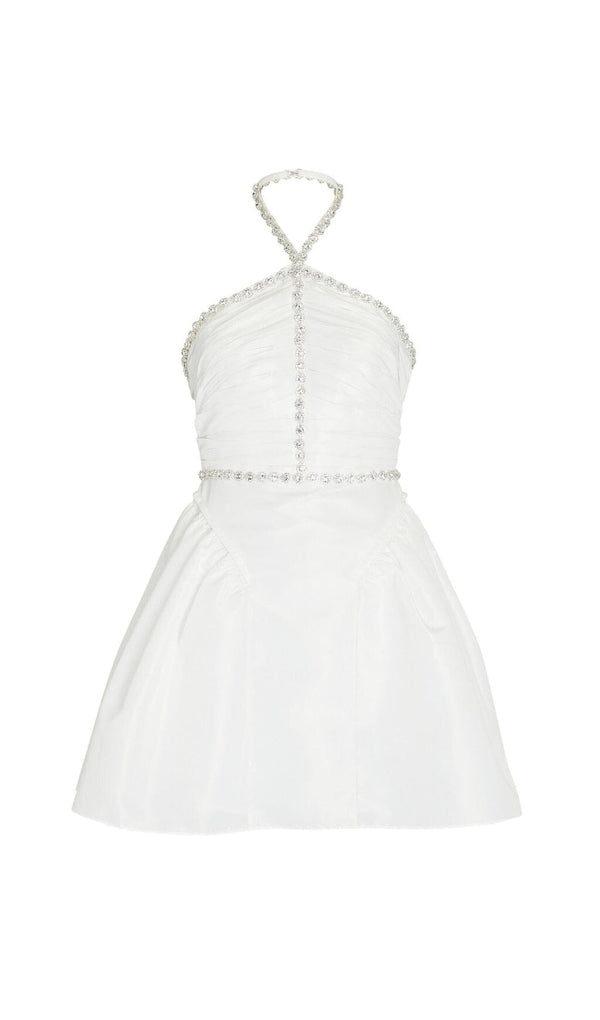 DIAMOND CHAIN DRESS IN WHITE Dresses styleofcb XS WHITE 