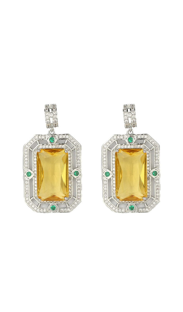 ZIRCON GEOMETRIC EARRINGS Earrings blingmyfriend 