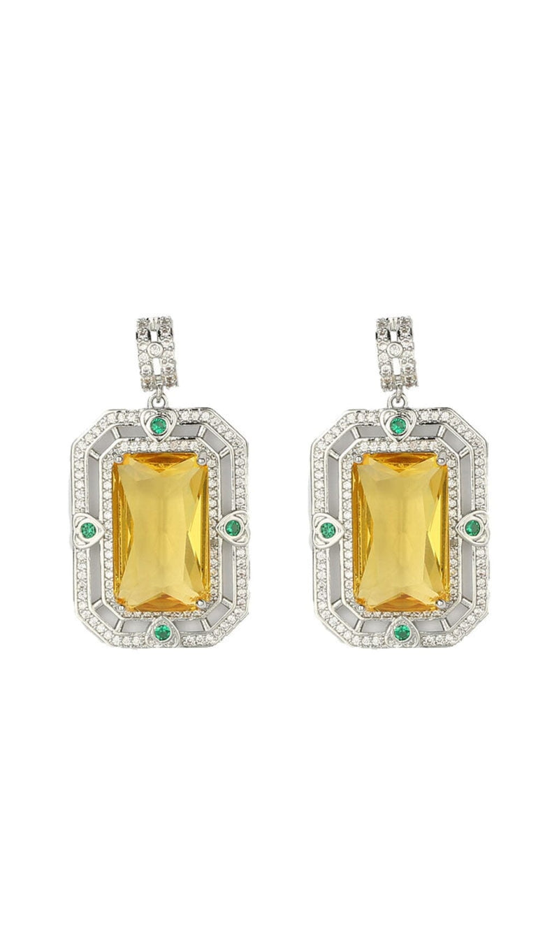 ZIRCON GEOMETRIC EARRINGS Earrings blingmyfriend 
