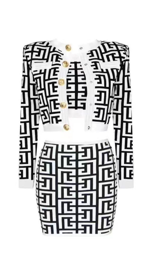 PATTERN TWO PIECE SET styleofcb 