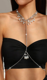 PEARL DIDAMOND BODY CHAIN blingmyfriend 