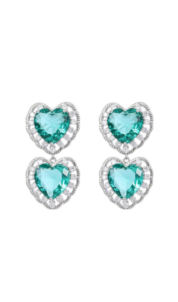HEART-SHAPED ROMANTIC EARRINGS Earrings blingmyfriend 
