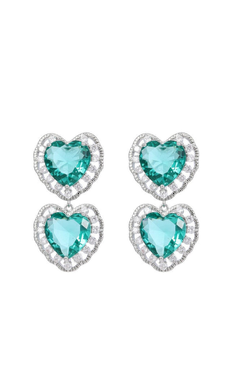 HEART-SHAPED ROMANTIC EARRINGS Earrings blingmyfriend 