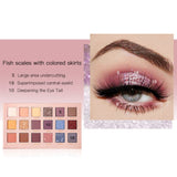 18-COLOR MATTE PEARLESCENT EARTH COLOR EYESHADOW blingmyfriend 