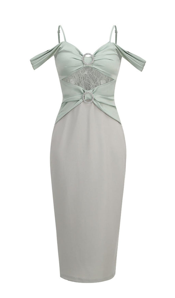 CUT OUT STRAP MAXI DRESS styleofcb 