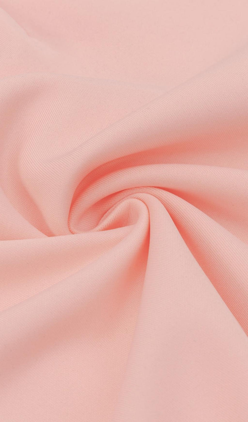 ONE SHOULDER BODYCON MIDI DRESS IN PINK Dresses styleofcb 