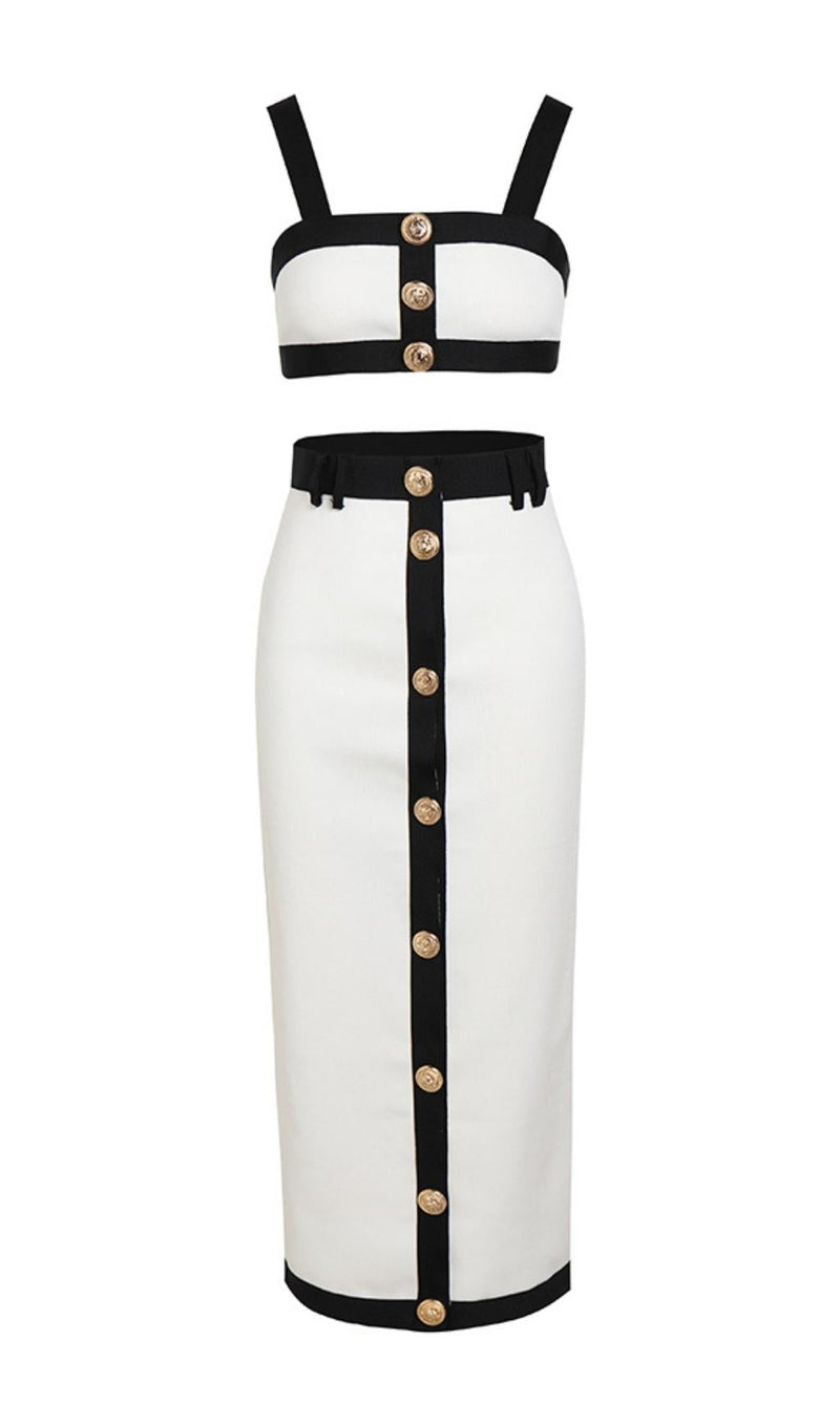 BANDAGE MAXI DRESS TWO PIECE SET Dresses styleofcb 