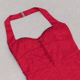 CORSET HIP WRAP MAXI DRESS IN RED DRESS styleofcb 