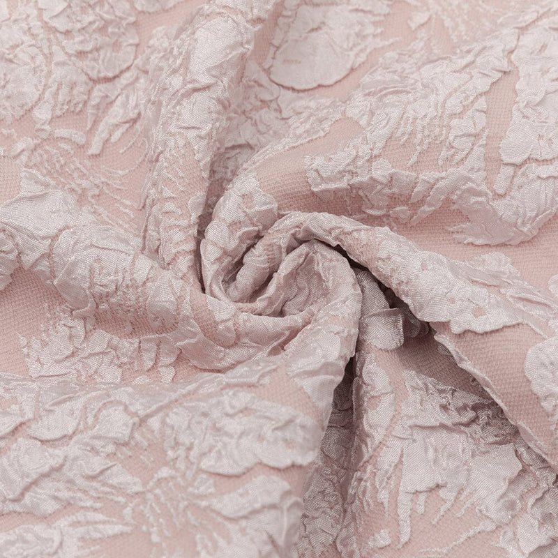 PUFF SLEEVE SPLIT MIDI DRESS IN PINK styleofcb 