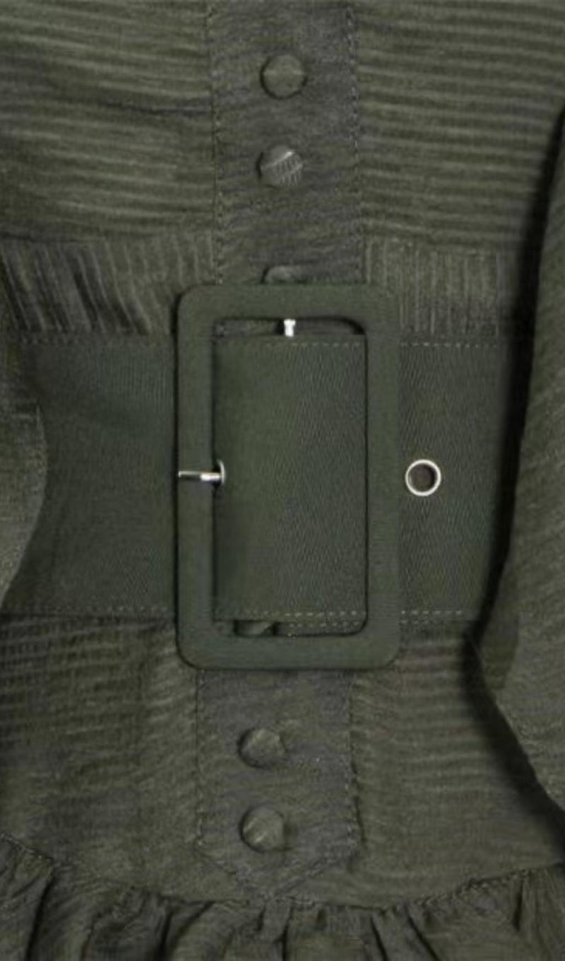 PLUNGED DRAPED MINI DRESS Dresses styleofcb 