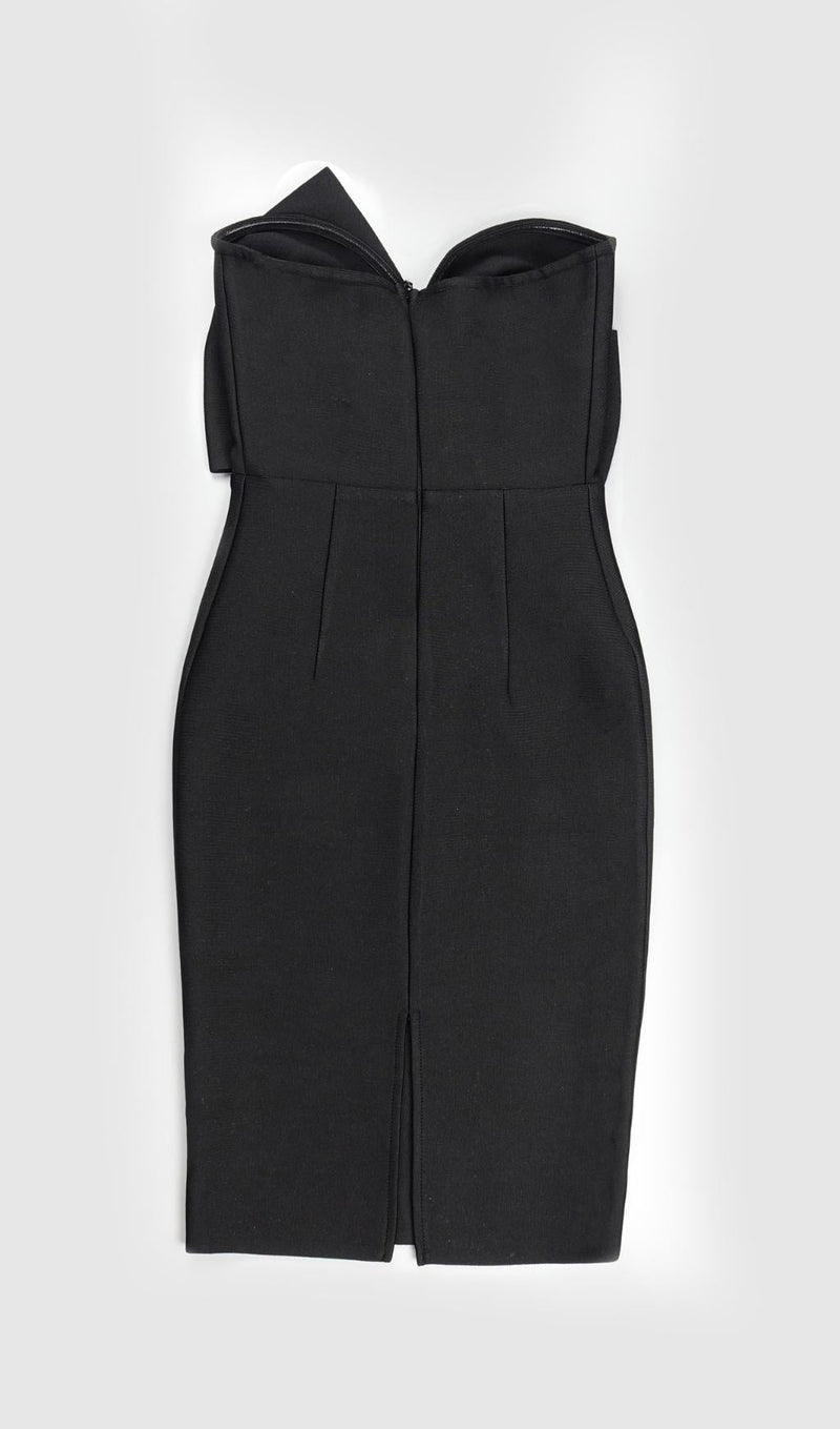 OFF THE SHOULDER BOWKNOT MIDI DRESS Dresses styleofcb 